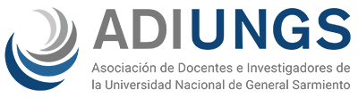 ADIUNGS - Asociación de Docentes e Investigadores de la Universidad Nacional de General Sarmiento